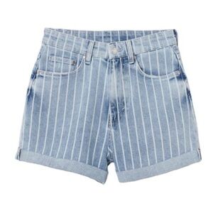 [H&M] Mom Fit Denim Shorts